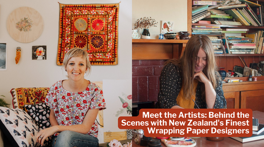 Meet the Artist: Behind the Scenes with New Zealand's Finest Wrapping Paper Designers