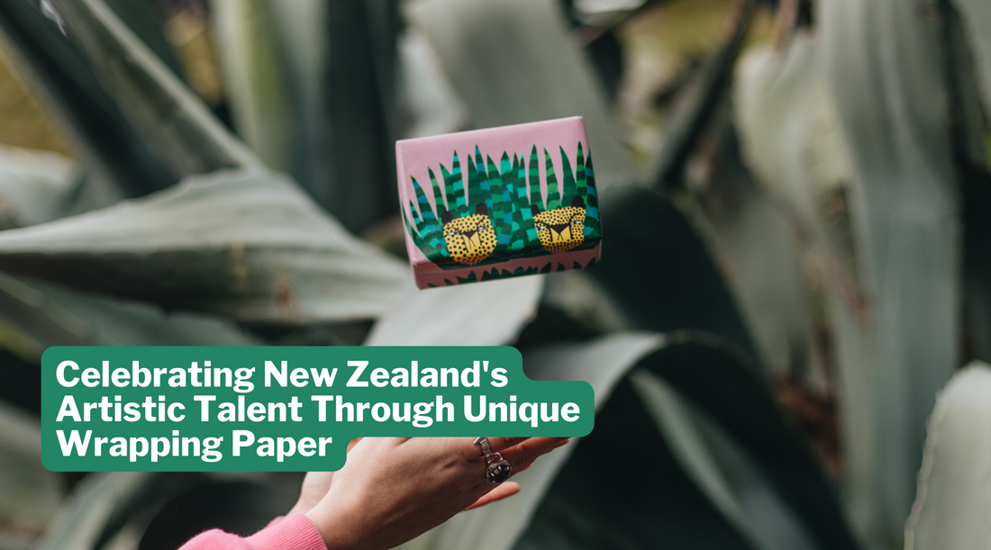 Celebrating New Zealand's Artistic Talent Through Unique Wrapping Paper