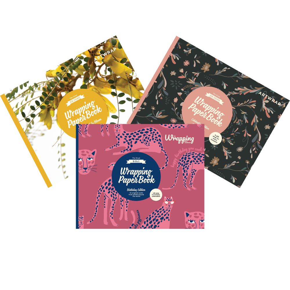 BUNDLE 3 x The Great NZ Wrapping Paper Books